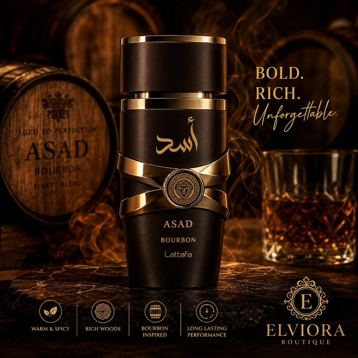 Asad Bourbon By Lattafa