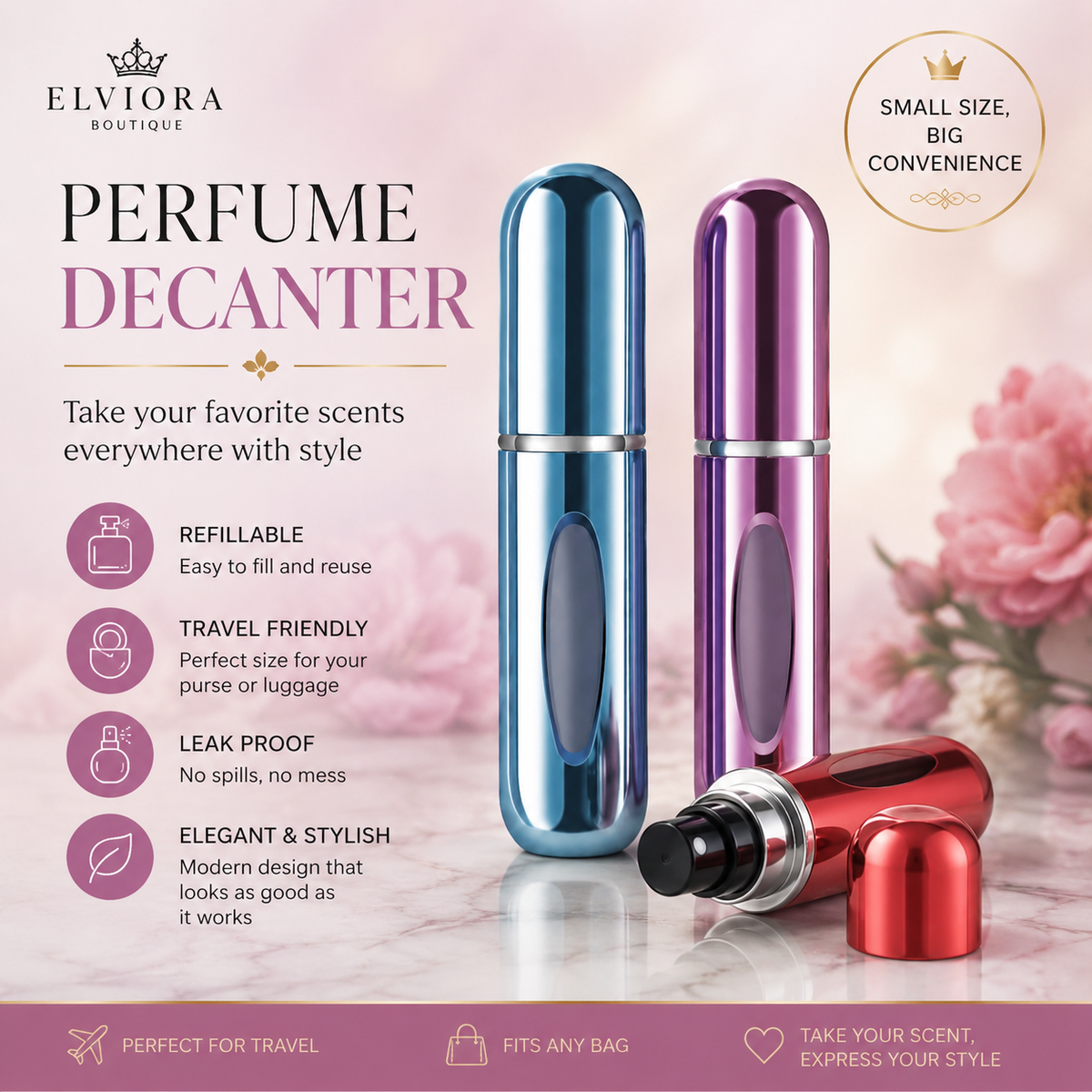 Decanter container 5ml